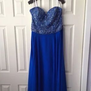 Tony bowls prom bridesmaid mother dress size 12 14